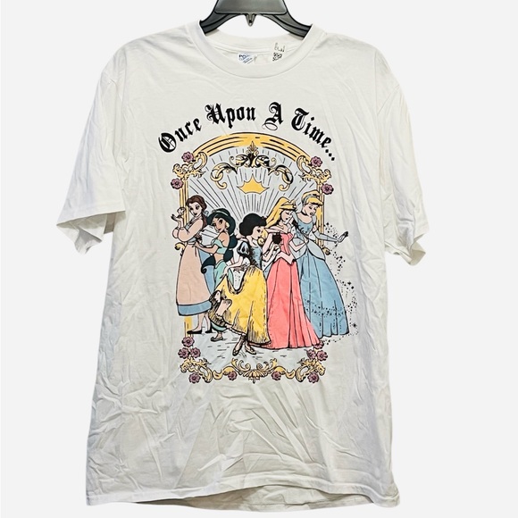 Disney Princesses Port & Company Once Upon A Time Graphic T-Shirt - Picture 1 of 4